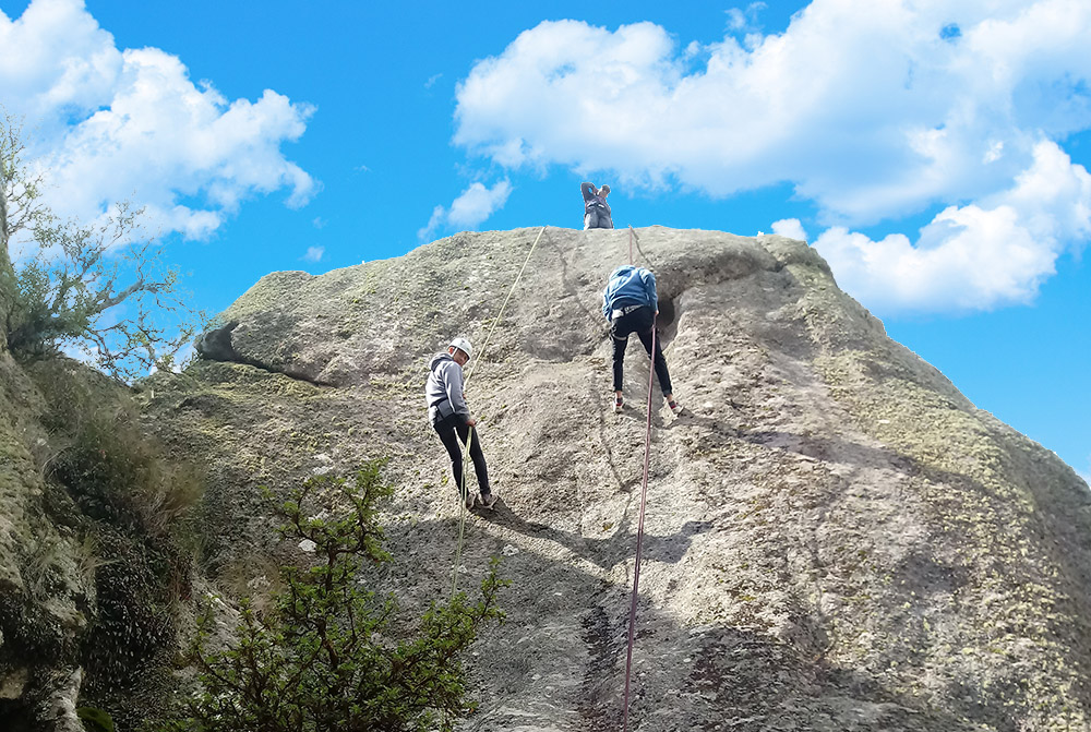 Rappel y Escalada